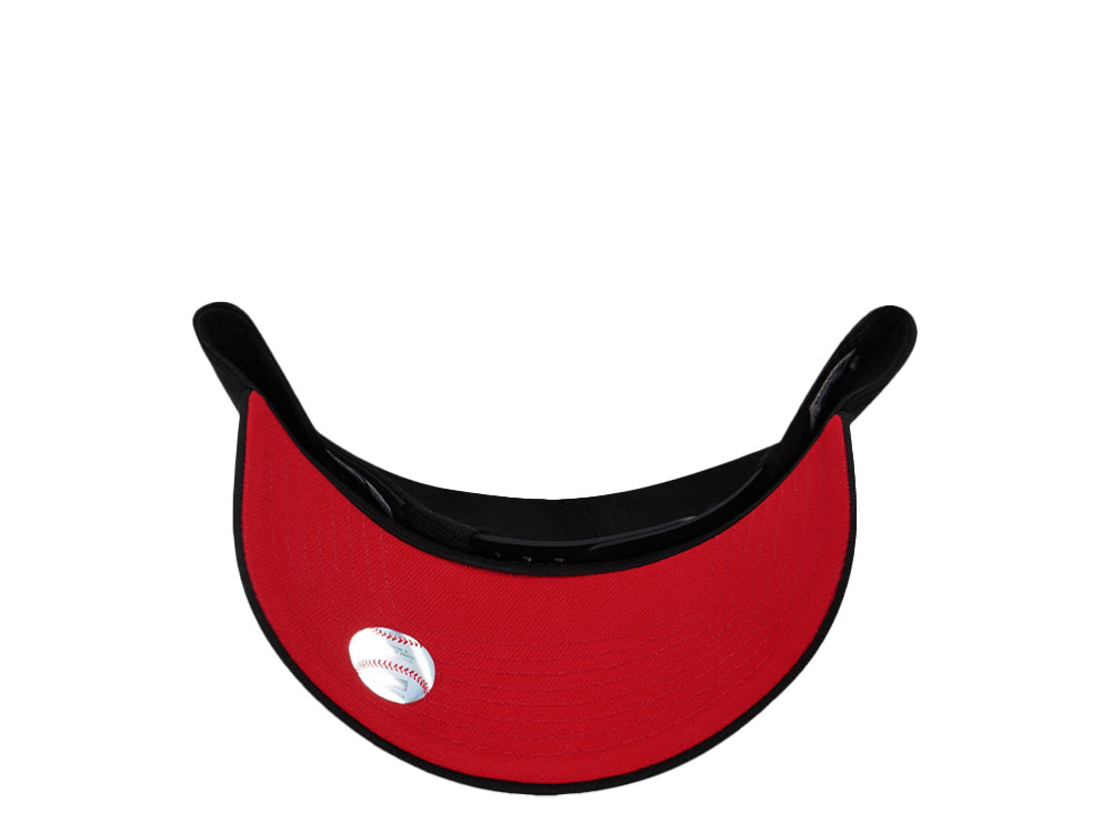 New Era Anaheim Angels All Star Game 2010 Black And Red Edition 9Forty A Frame Snapback Cap