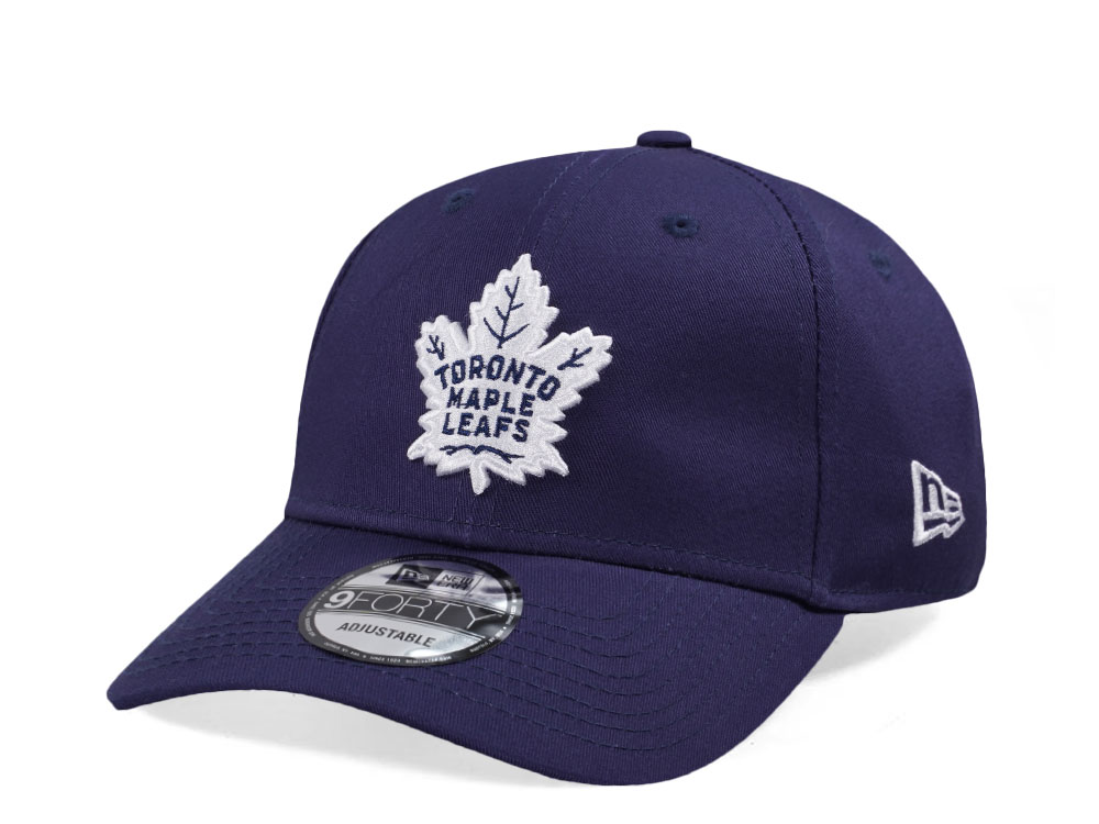 New Era Toronto Maple Leafs NHL Injection 2024 Navy 9Forty Snapback Cap