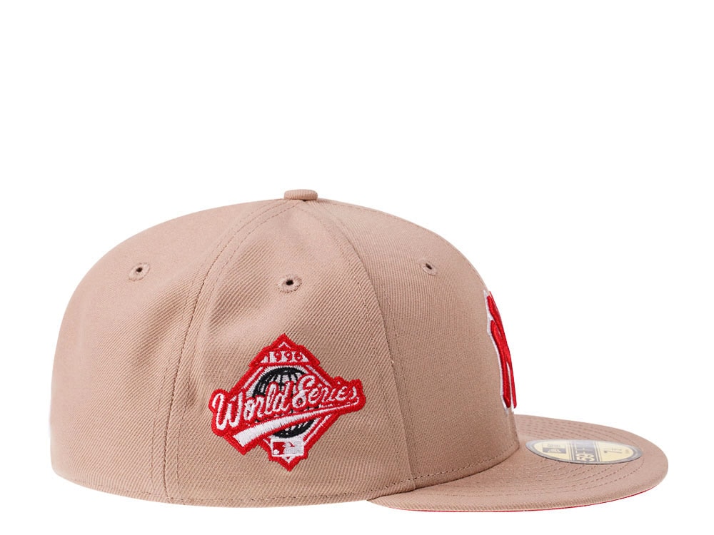 New Era New York Yankees World Series 1996 Camel Red Edition 59Fifty Fitted Cap