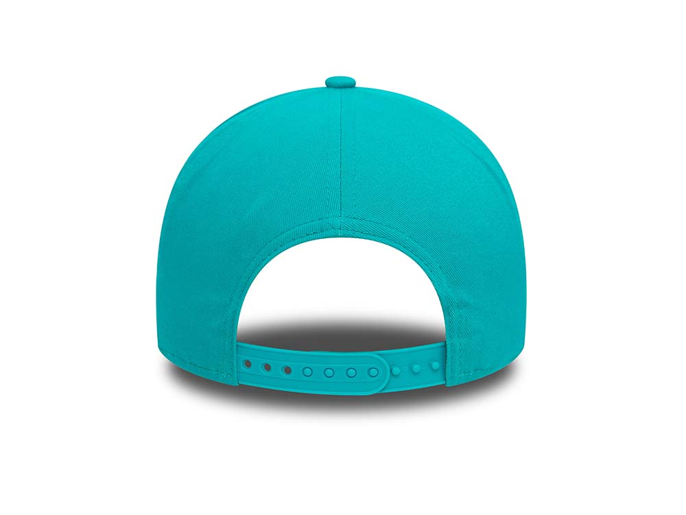 New Era Miami Dolphins Teal A Frame Snapback Cap