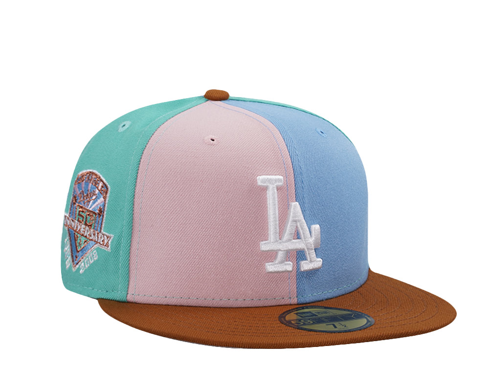 New Era Los Angeles Dodgers 50th Anniversary Pinwheel Edition 59Fifty Fitted Cap