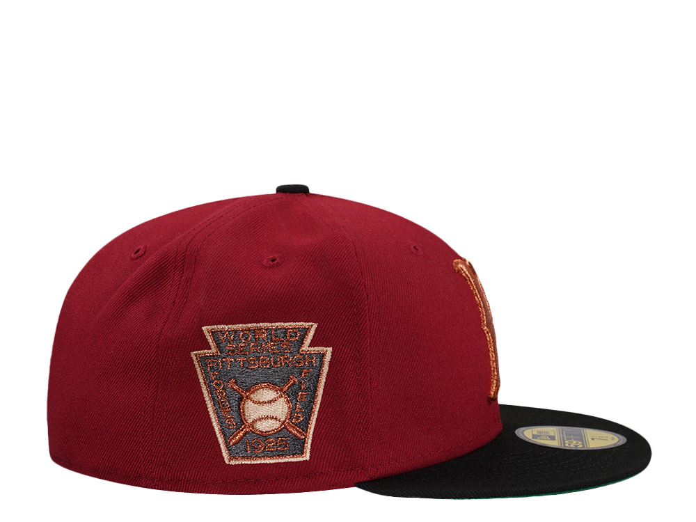 New Era Pittsburgh Pirates World Series 1925 Brick Copper Two Tone Edition 59Fifty Fitted Cap