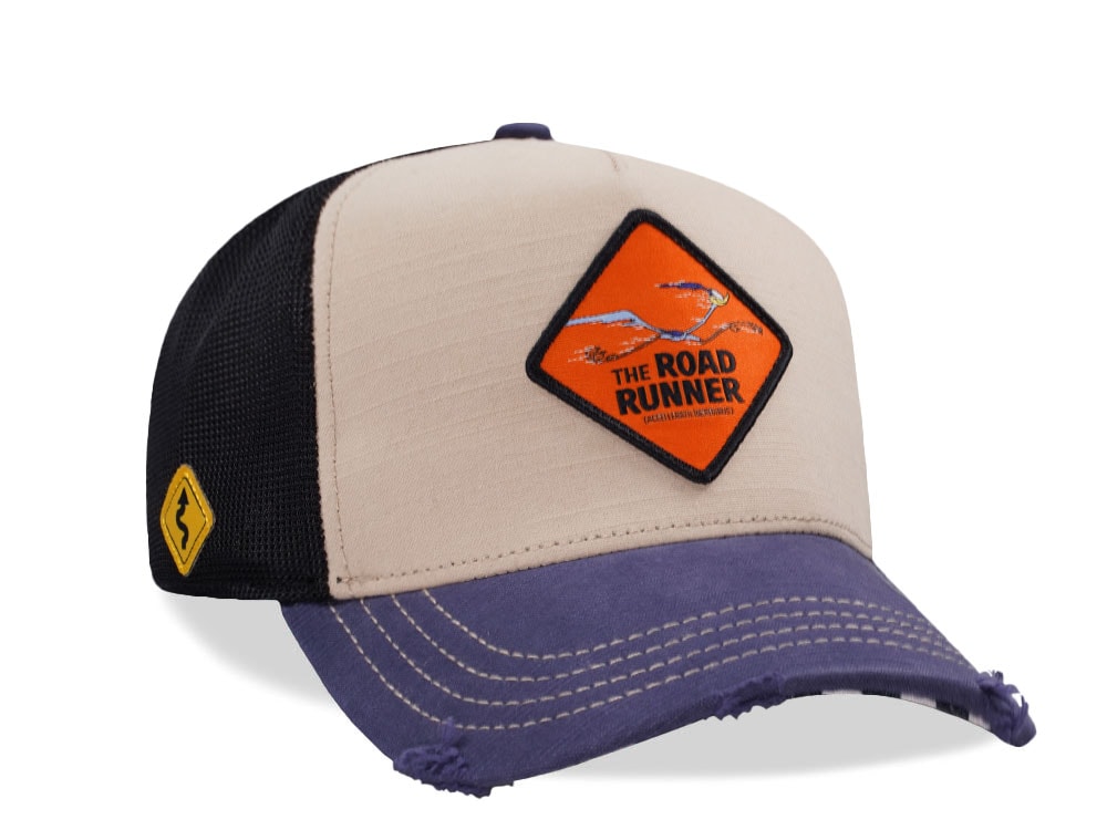 Capslab Looney Tunes Road Runner Trucker Snapback Cap