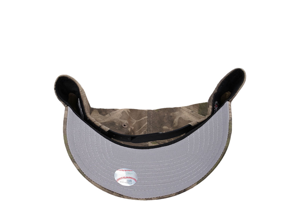 New Era Baltimore Orioles Leaf Camo Copper 9Forty A Frame Snapback Cap