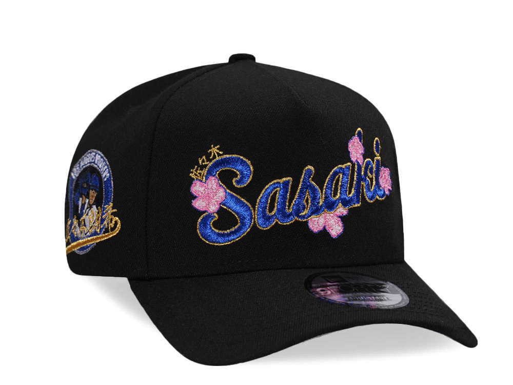 New Era Los Angeles Dodgers Sasaki Black Prime Edition 9Forty A Frame Snapback Cap