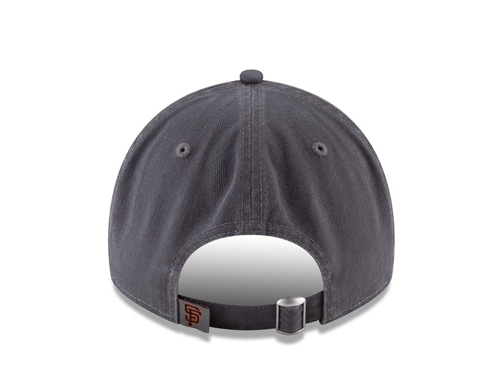 New Era San Francisco Giants Gray Core Classic 9Twenty Strapback Cap