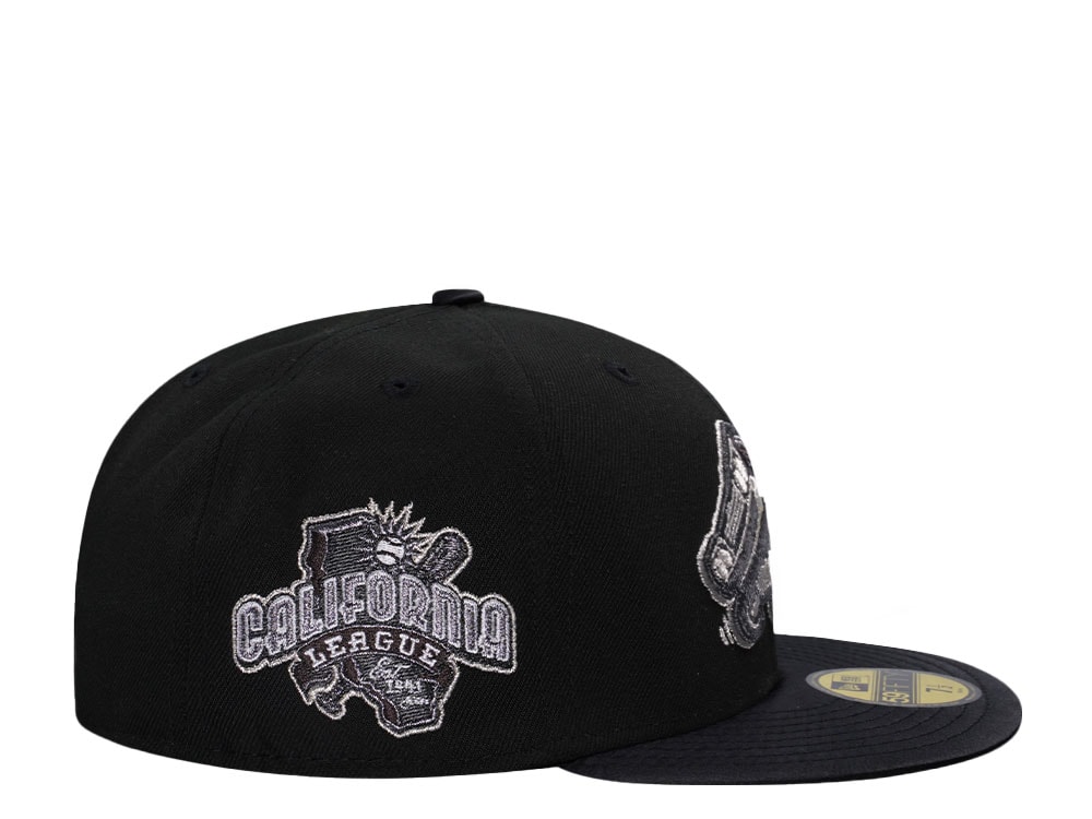 New Era Fresno Grizzlies Lowriders Black Satin Brim Edition