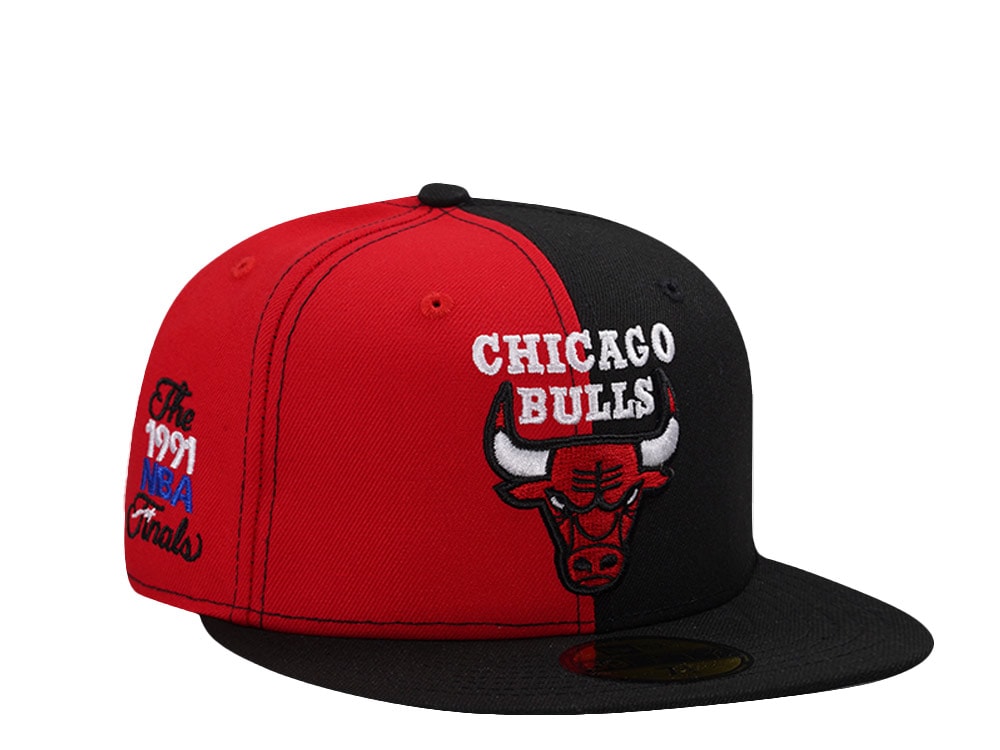 New Era Chicago Bulls NBA Finals 1991 Split Edition 59Fifty Fitted Cap