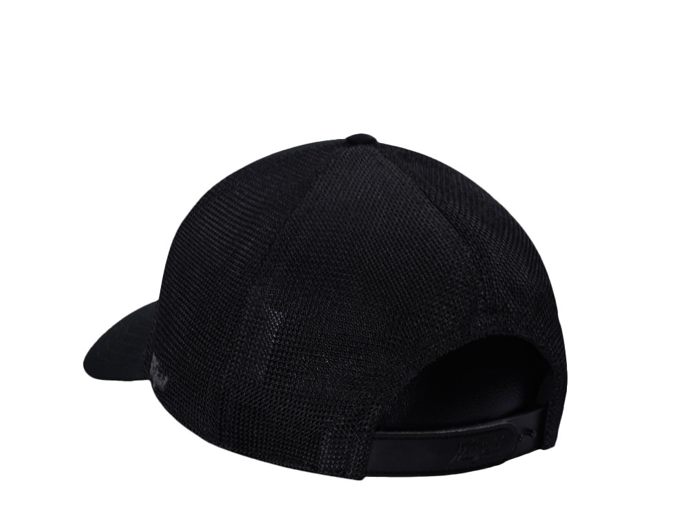 Hatfield Original Script Black Trucker Snapback Cap