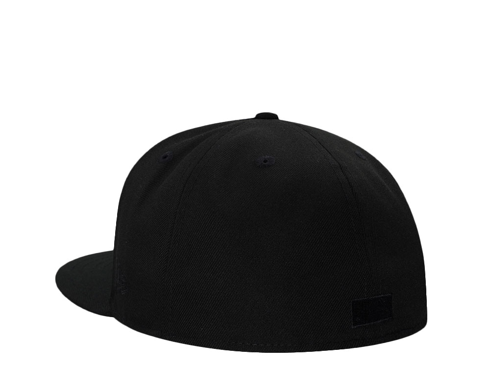 New Era Anaheim Angels 60th Anniversary Fallen Black Edition 59Fifty Fitted Cap