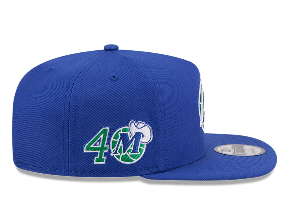 New Era Dallas Mavericks 40th Anniversary HWC Edition 9Fifty A Frame Snapback Cap