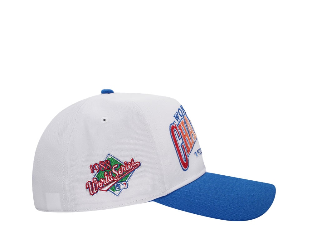 47Brand Los Angeles Dodgers World Series 1986 White Arch Champions Hitch Snapback Cap