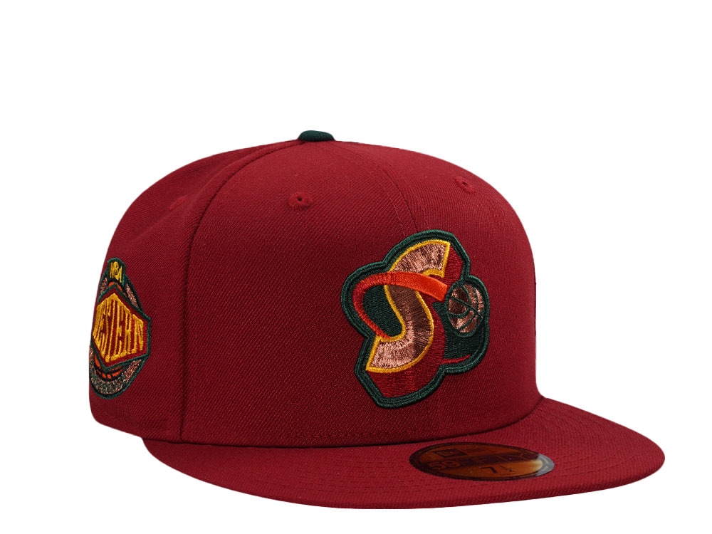 New Era Seattle Supersonics Western Conference Red Prime Edition 59Fifty Fitted Cap
