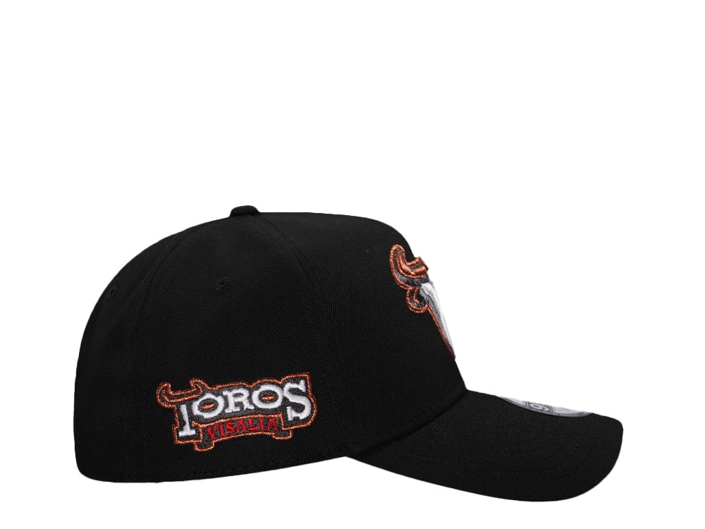New Era Visalia Rawhide Toros Copper Throwback 9Forty A Frame Snapback Cap
