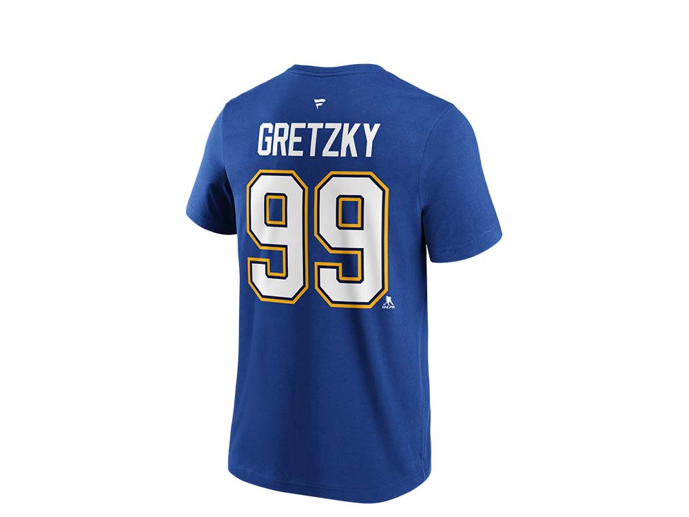 Fanatics St. Louis Blues Wayne Gretzky Name & Number T-Shirt