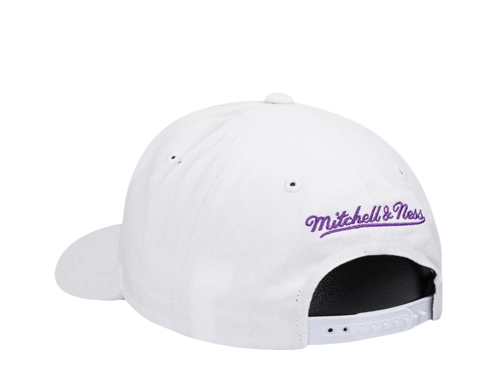Mitchell & Ness Louisiana State University All in Pro White Snapback Cap
