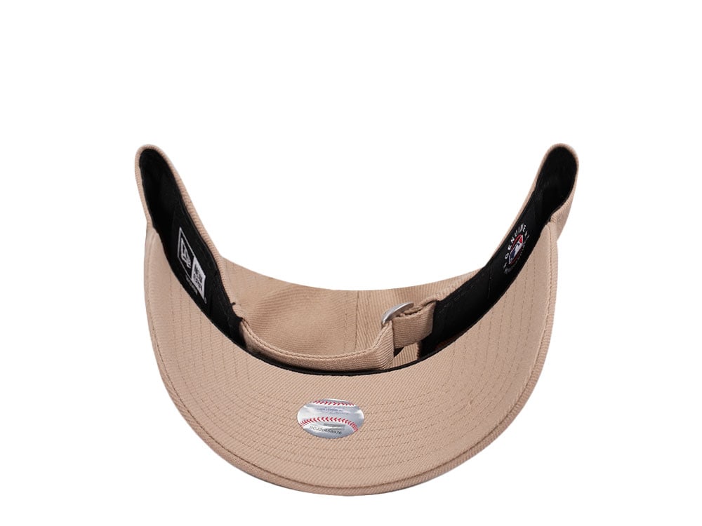 New Era New York Mets Camel Pink Womens 9Twenty Strapback Cap