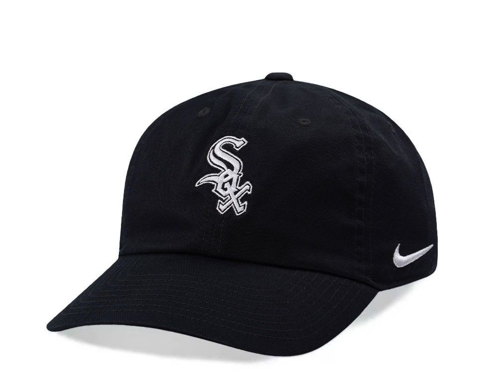 Nike Chicago White Sox Club Black Edition Strapback Cap