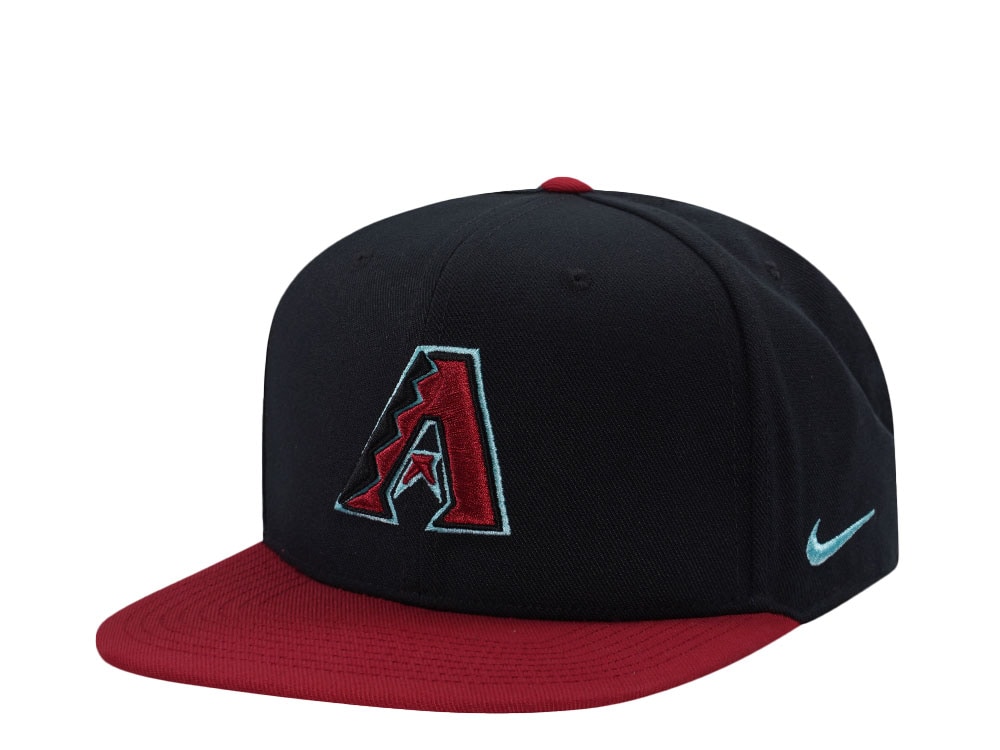 Nike Arizona Diamondbacks Dri-Fit Pro Black Two Tone Edition Snapback Cap