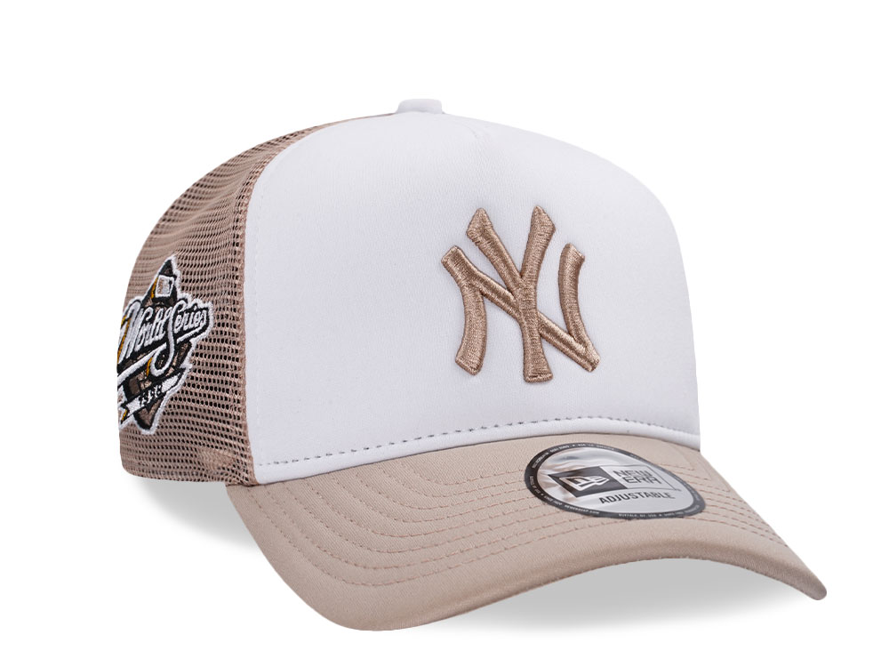New Era New York Yankees World Series 1998 Foam Trucker A Frame Snapback Cap