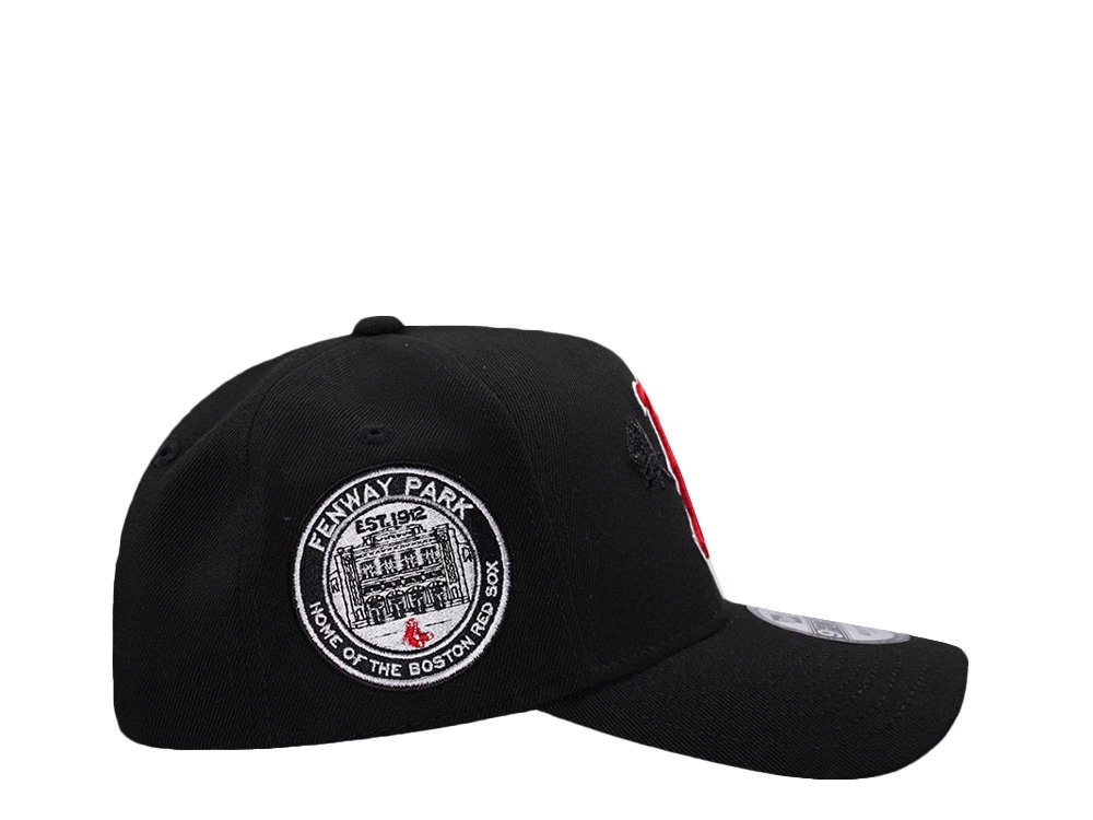 New Era Boston Red Sox Fenway Park Black Prime Edition 9Forty A Frame Snapback Cap