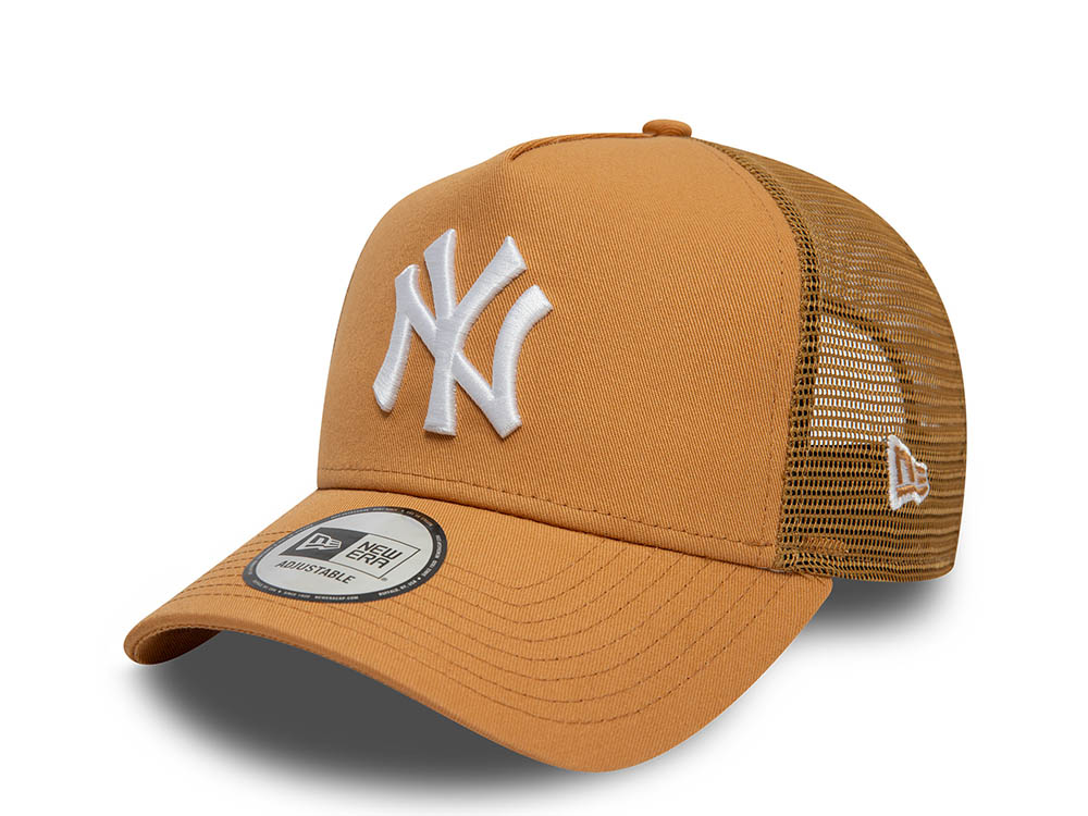 New Era New York Yankees League Essential Brown 9Forty A Frame