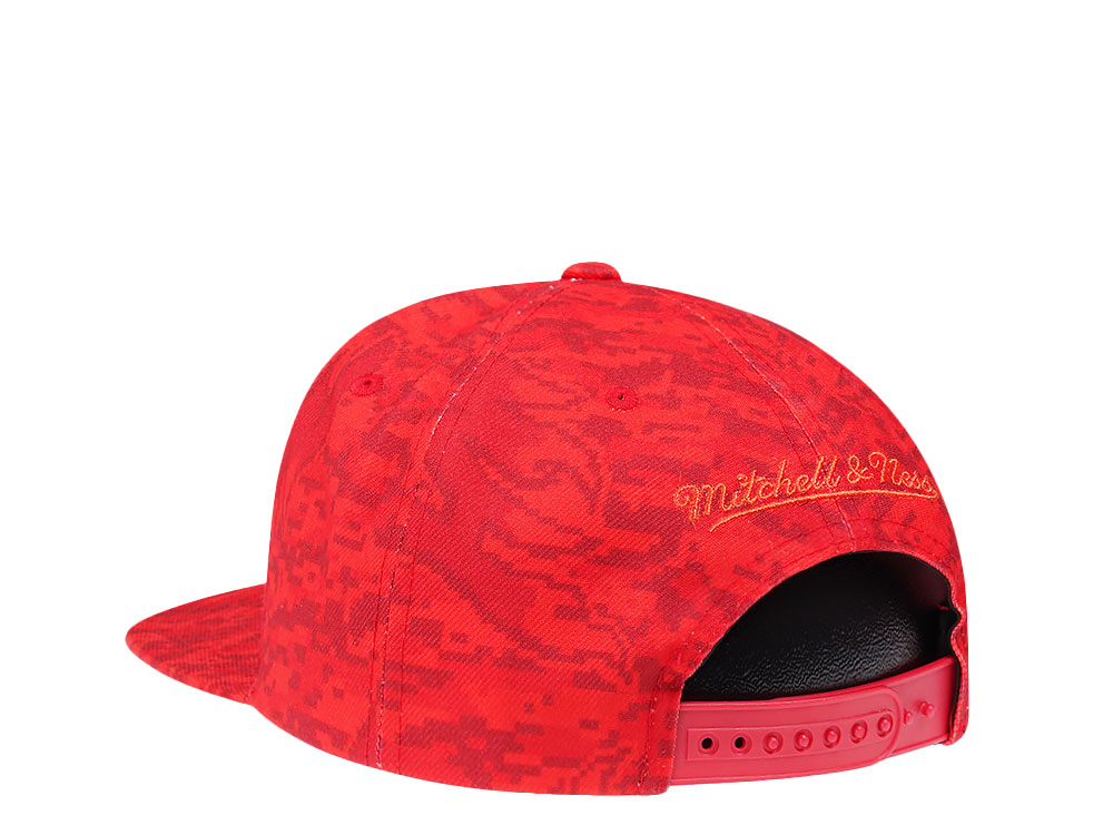 Mitchell & Ness Miami Heat NBA Team Digi Camo Hardwood Classic Snapback Cap