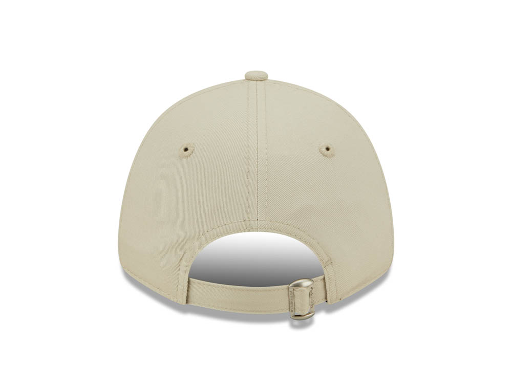 New Era New York Yankees Womens League Essential Beige 9Forty Strapback Cap