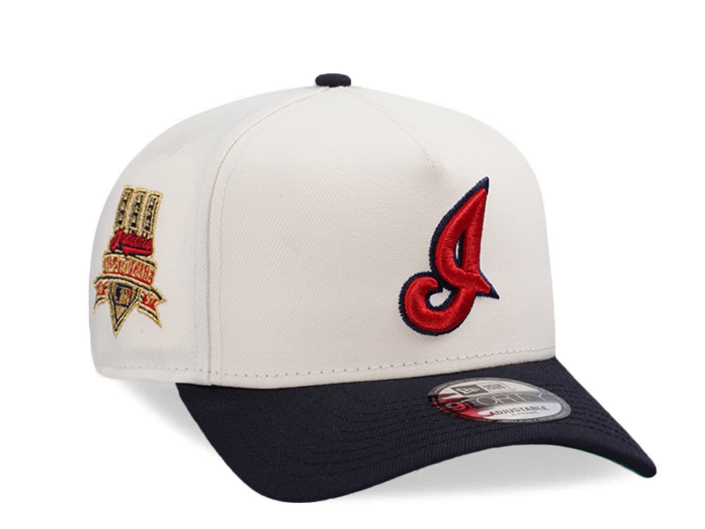 New Era Cleveland Indians All Star Game 1997 Chrome Two Tone Edition 9Forty A Frame Snapback Cap