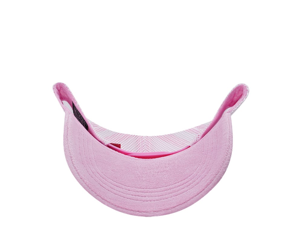 Von Dutch Oval Patch Pink Velour Edition Trucker Snapback Cap
