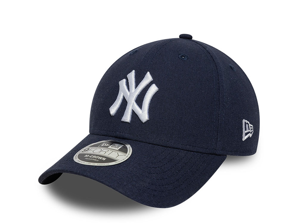 New Era New York Yankees Linen Navy Edition 9Forty M Crown