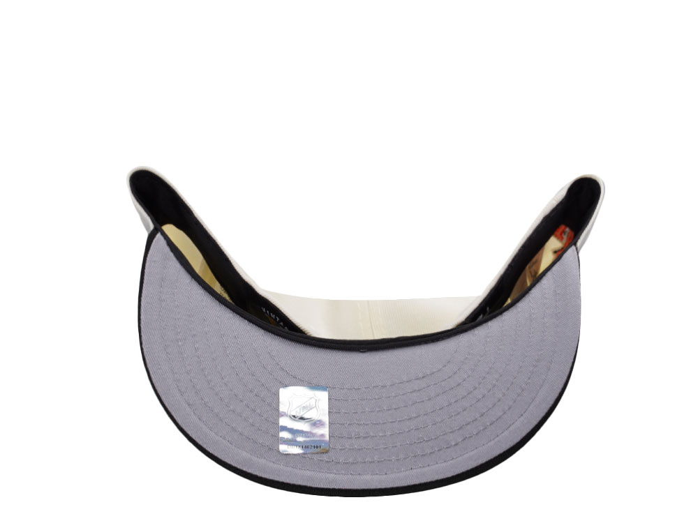 New Era Quebec Nordiques Prince of Wales Conference Chrome Two Tone Edition 59Fifty Fitted Cap