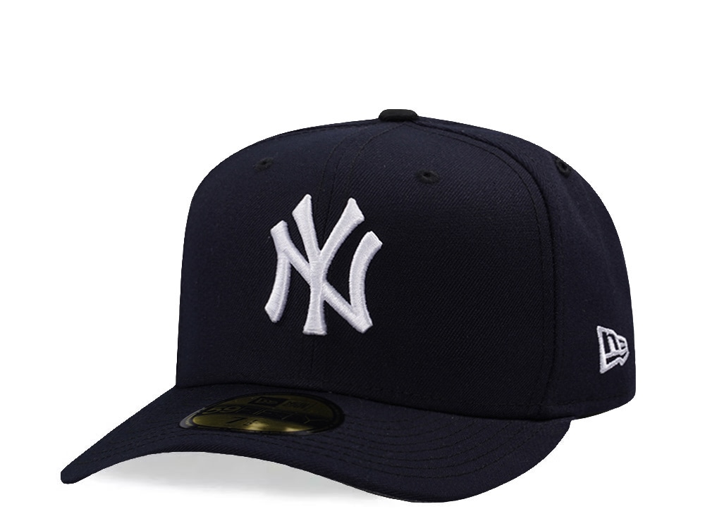 New Era New York Yankees Navy Prime Edition 59Fifty Pre Curved Fitted Cap