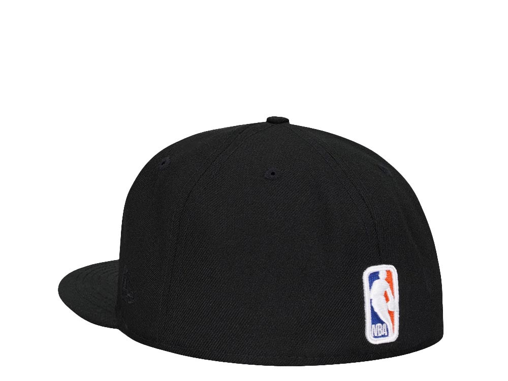 New Era New York Knicks 2x World Champs Black Edition 59Fifty Fitted Cap