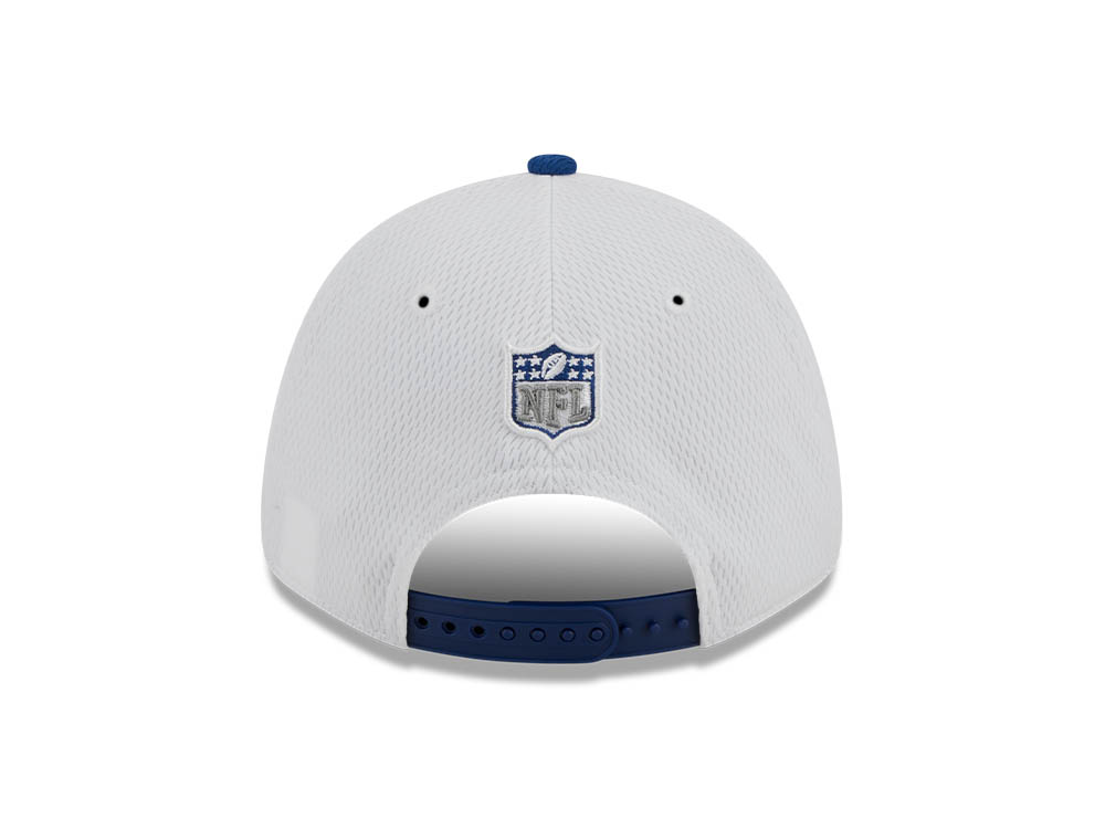 New Era Indianapolis Colts NFL Sideline 2023 Blue White  9Forty Snapback Cap