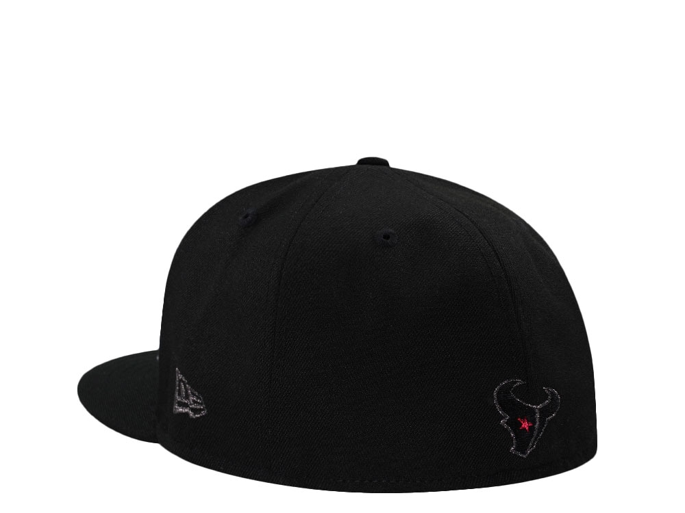 New Era Houston Texans H Town Black Prime Edition 59Fifty Fitted Cap