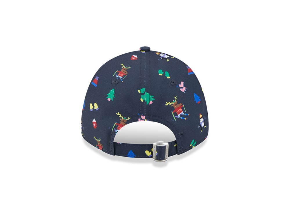 New Era New York Yankees Festive Navy Kids 9Fifty Strapback Cap