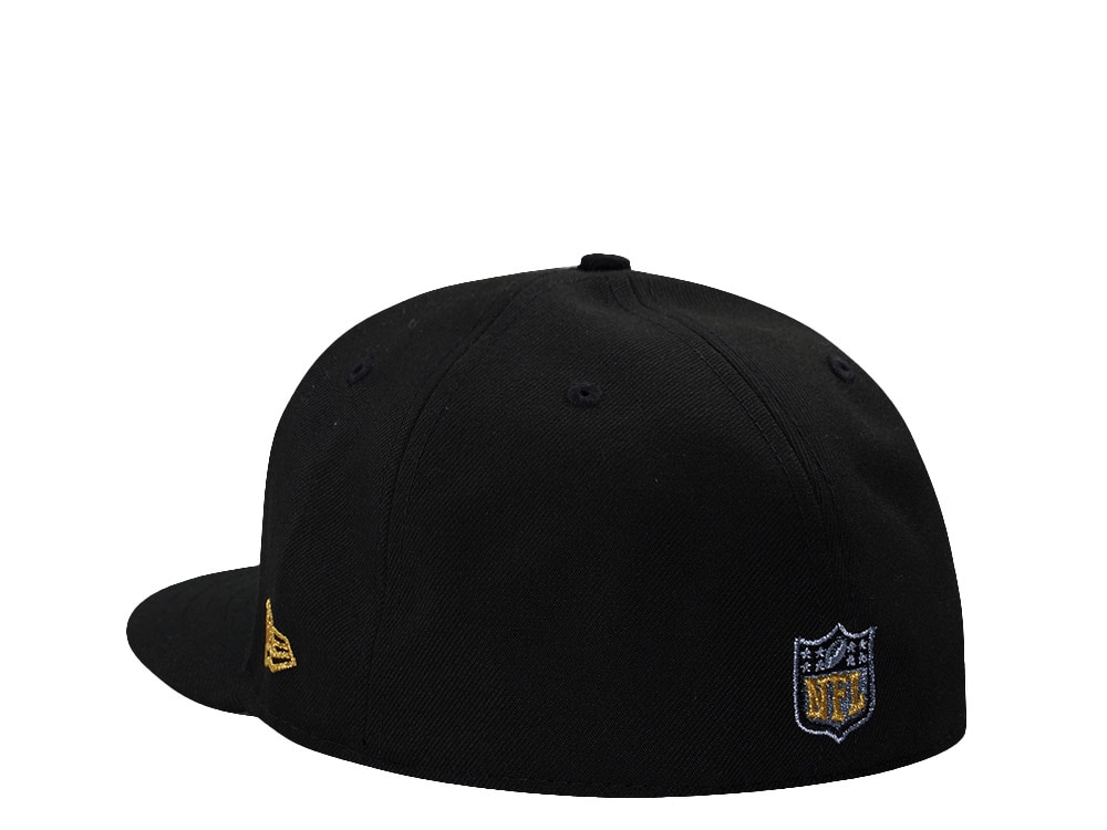New Era Los Angeles Chargers Inaugural Season 2020 Black Prime Edition 59Fifty Fitted Cap
