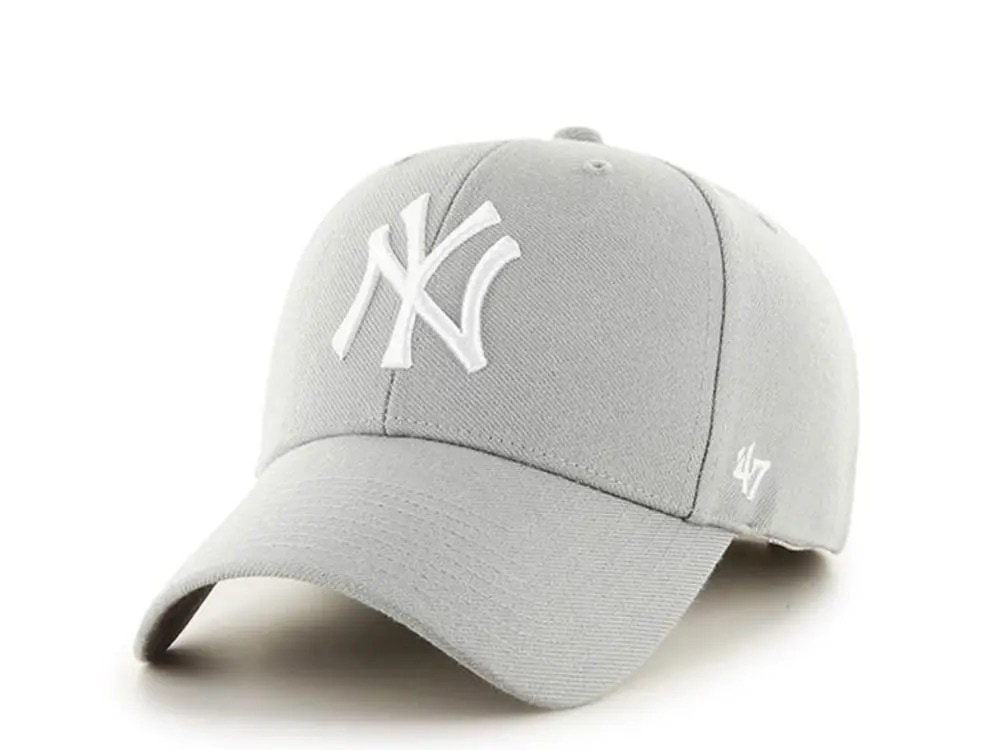 47brand New York Yankees Grey Classic Snapback Cap