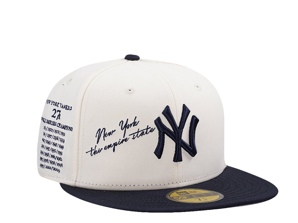 New Era New York Yankees Chrome Two Tone Edition 59Fifty Fitted Cap