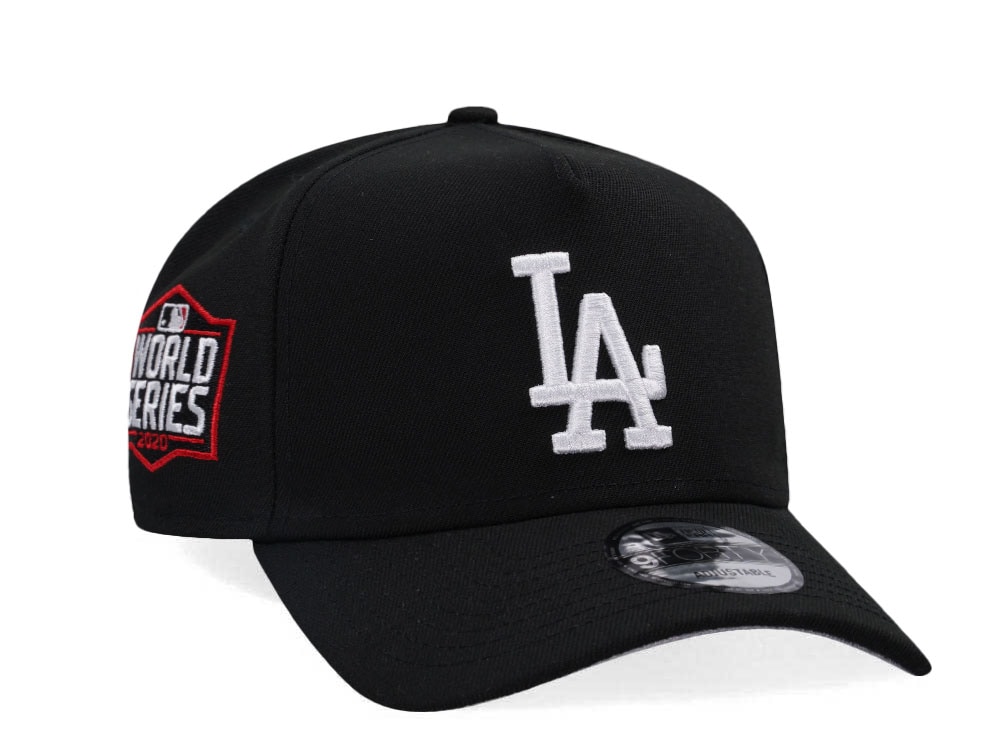 New Era Los Angeles Dodgers World Series 2020 Black Classic Edition 9Forty A Frame Trucker Snapback Cap