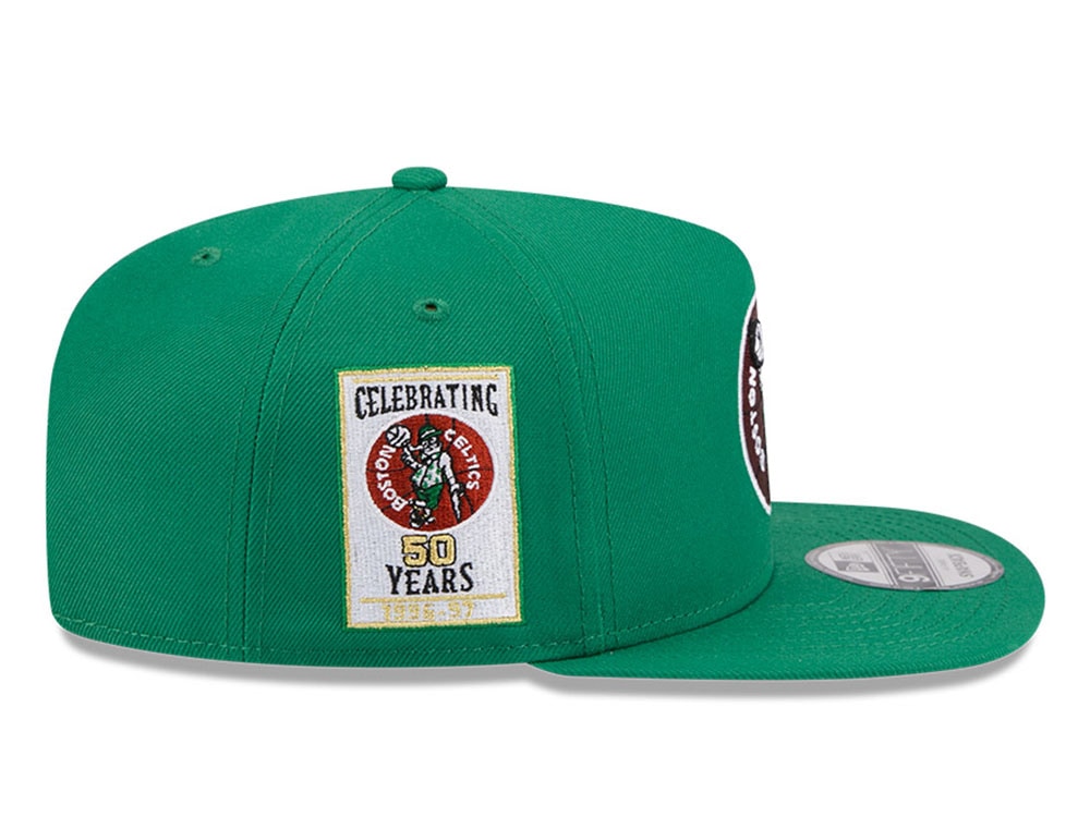 New Era Boston Celtics 50th Anniversary HWC Edition 9Fifty A Frame Snapback Cap
