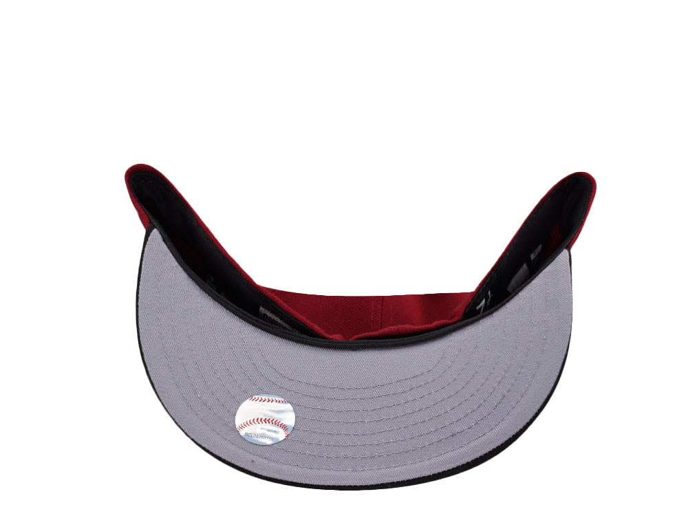 New Era New York Mets World Series 1986 Red Two Tone Edition 59Fifty Fitted Cap