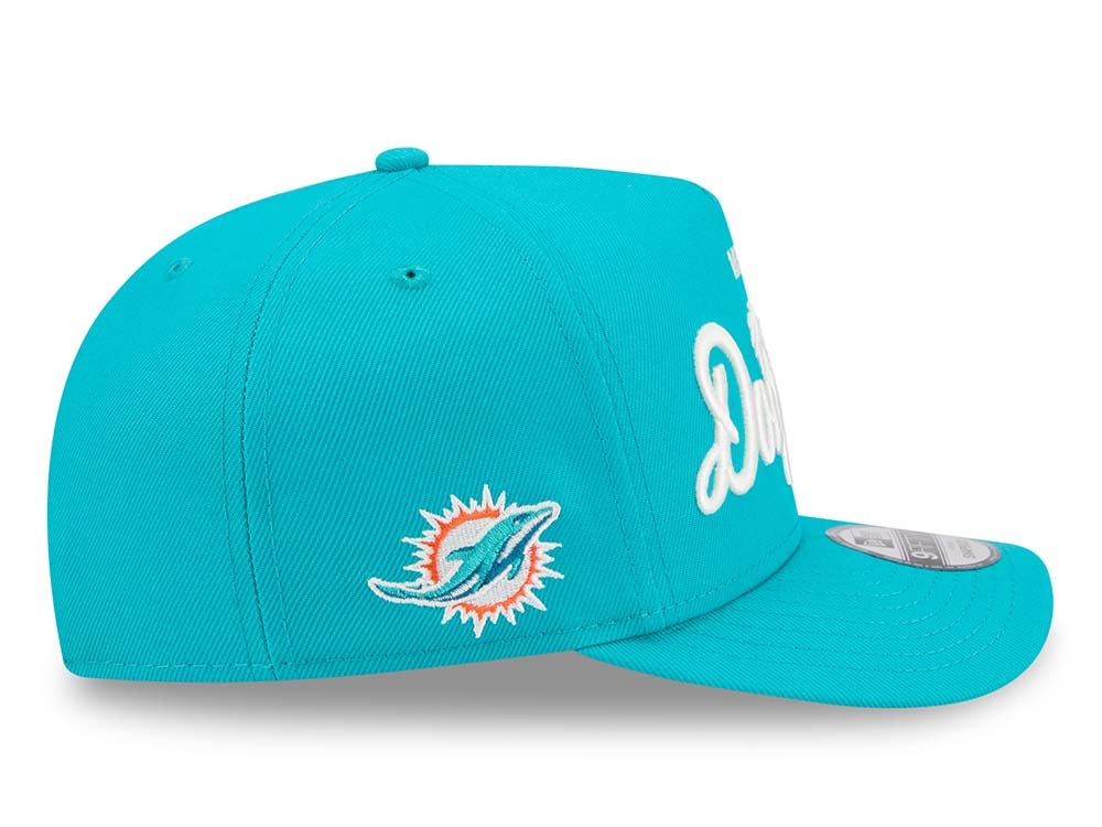 New Era Miami Dolphins Local Play 9Fifty A Frame Snapback Cap
