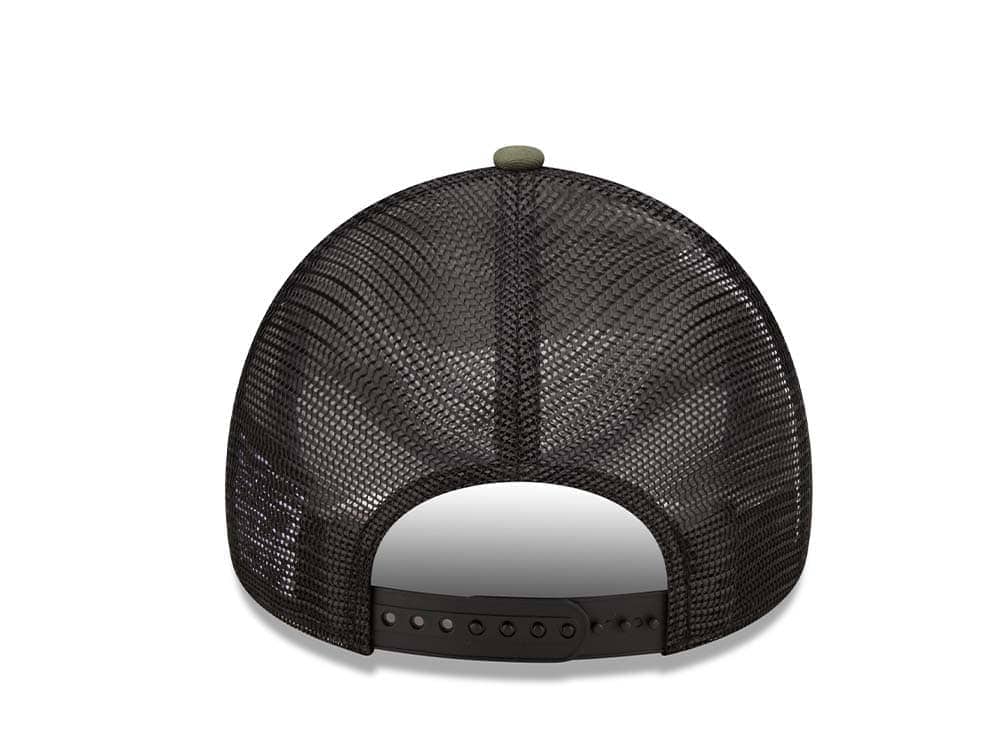 New Era Waikiki Beach A Frame Trucker Snapback Cap