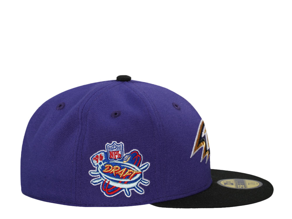New Era Baltimore Ravens Draft 1996 Legends Edition 59Fifty Fitted