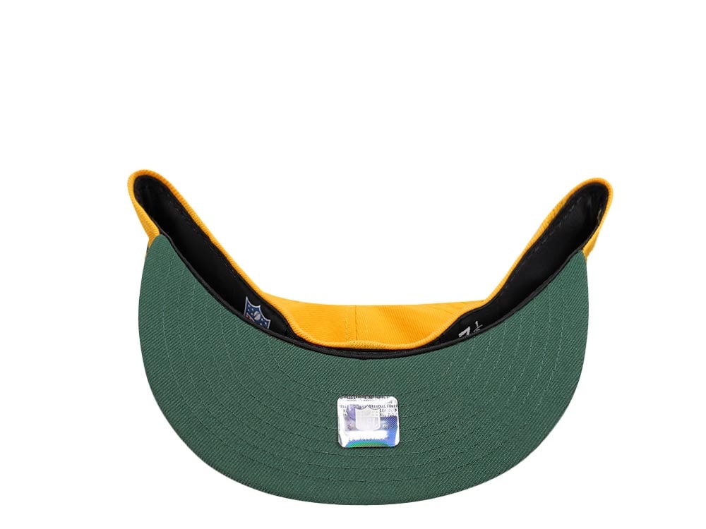New Era Green Bay Packers Yellow Olive Edition 59Fifty Fitted Cap