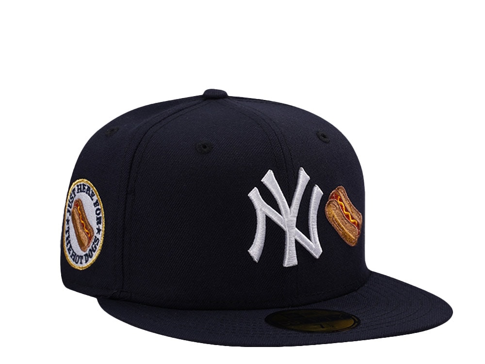New Era New York Yankees Hotdogs Navy Prime Edition 59Fifty Fitted Cap