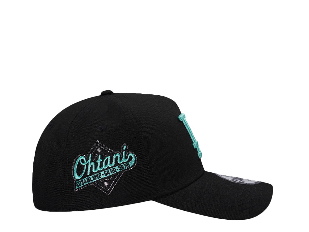 New Era Los Angeles Dodgers Othani Black Mint Edition 9Forty A Frame Snapback Cap