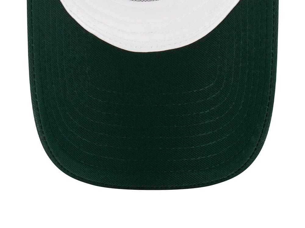 New Era License Plate Dark Green Trucker A Frame Snapback Cap